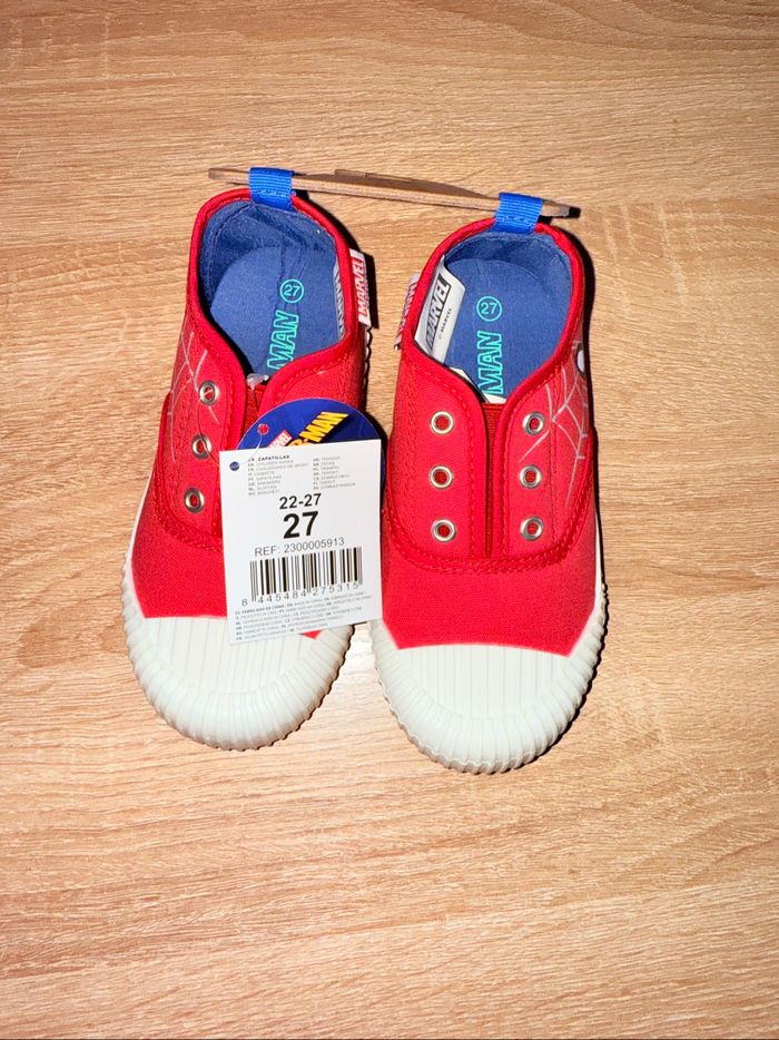 Spiderman basket en toile - photo numéro 2