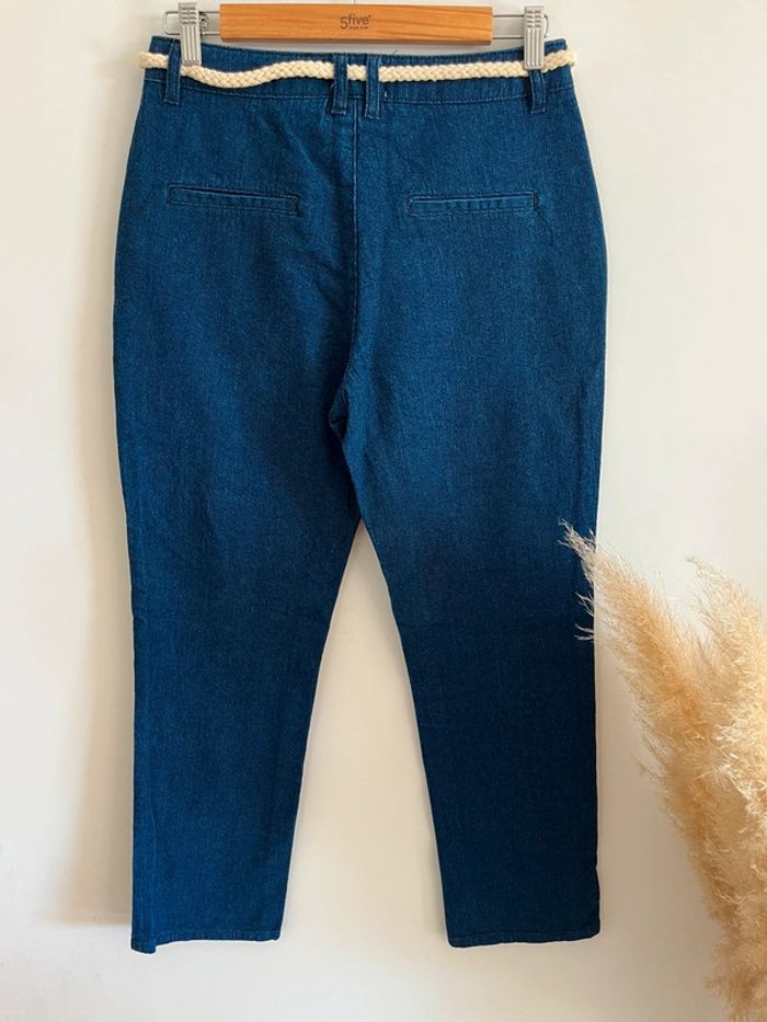 Pantalon carotte bleu marine Lab Dip - photo numéro 4
