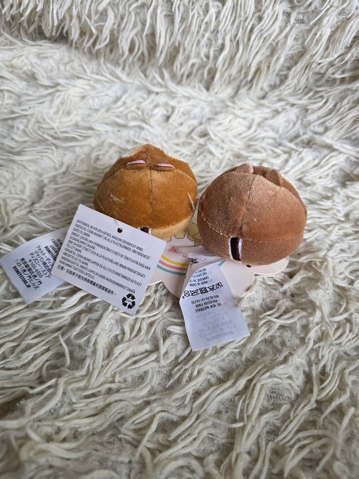 Peluche disney tic et tac disneyland paris - disney store japon - photo numéro 2