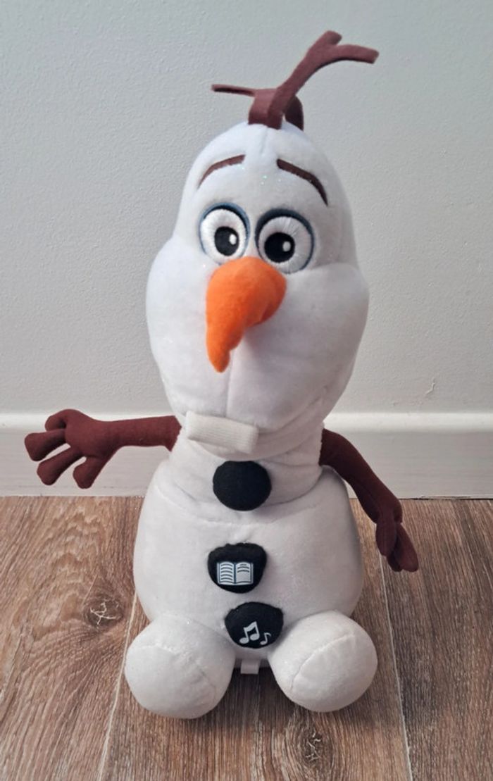 Peluche interactive Olaf interactive H.37 cm - photo numéro 2
