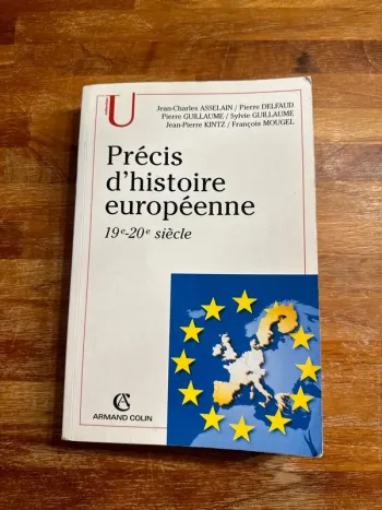 Livre précis d’histoire européenne, 19 et XXe siècle