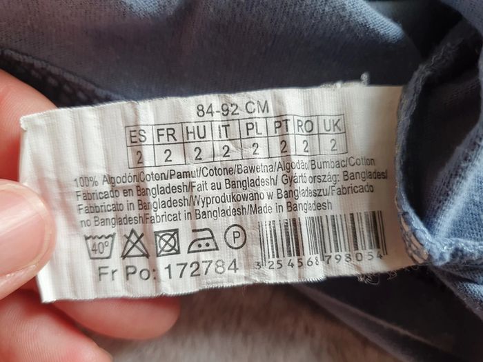 T.shirt manches longues bleu 2 ans - photo numéro 5