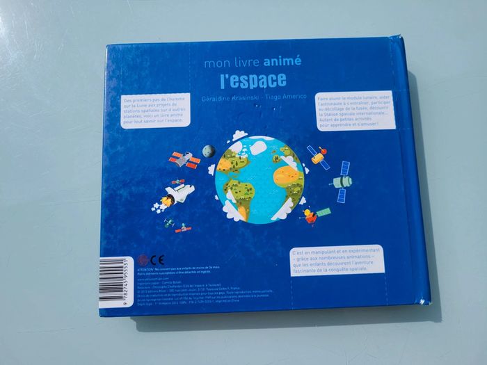 Mon livre animé de tirettes et flaps 🚀 L'Éspace 🛰 72 - photo numéro 13