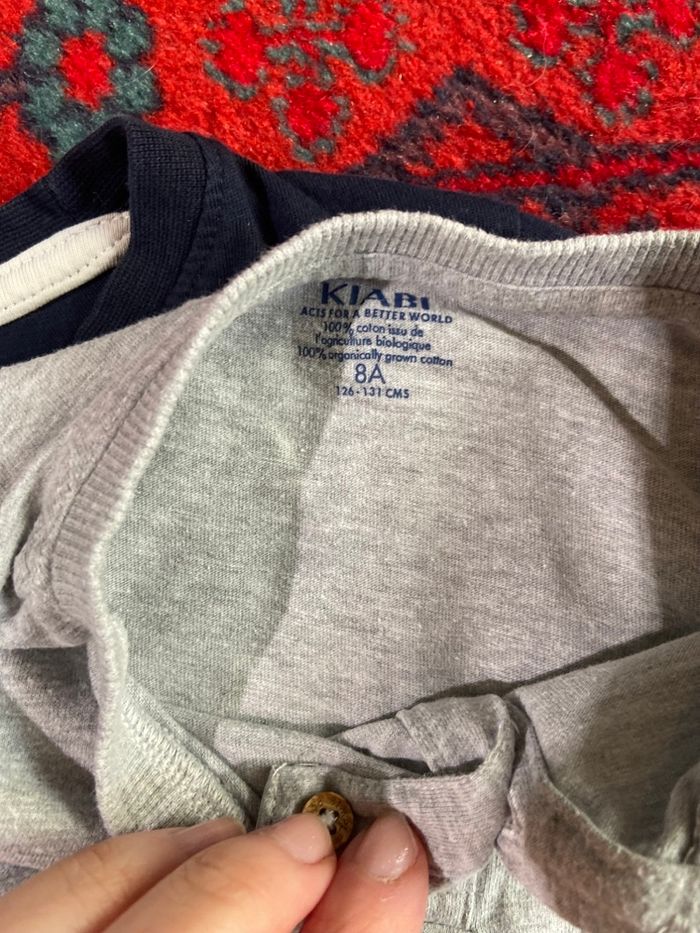 Lot t-shirt manche longue garçon 8 ans - photo numéro 5