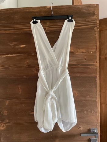 Combishort blanche