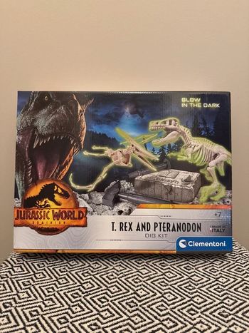 Clémentoni - Dinosaures T-Rex et Ptéranodon Jurassic World