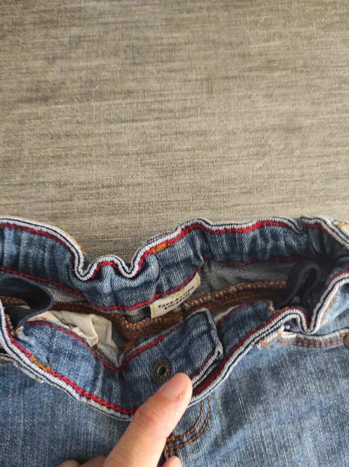 Short en jean et t-shirt Tao 6 mois - photo numéro 8