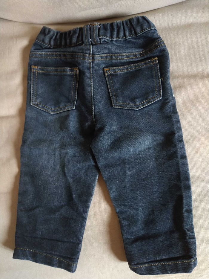 Jean taille 6 mois marque mini gang en très bon état - photo numéro 2