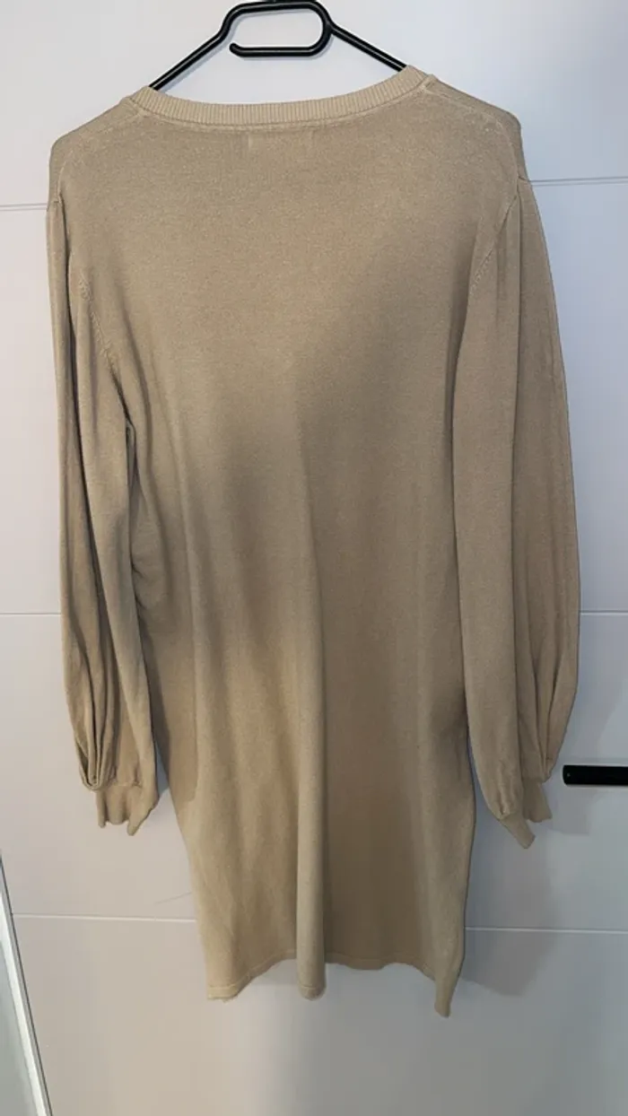 Robe pull beige foncé Hangar 86 - photo numéro 3