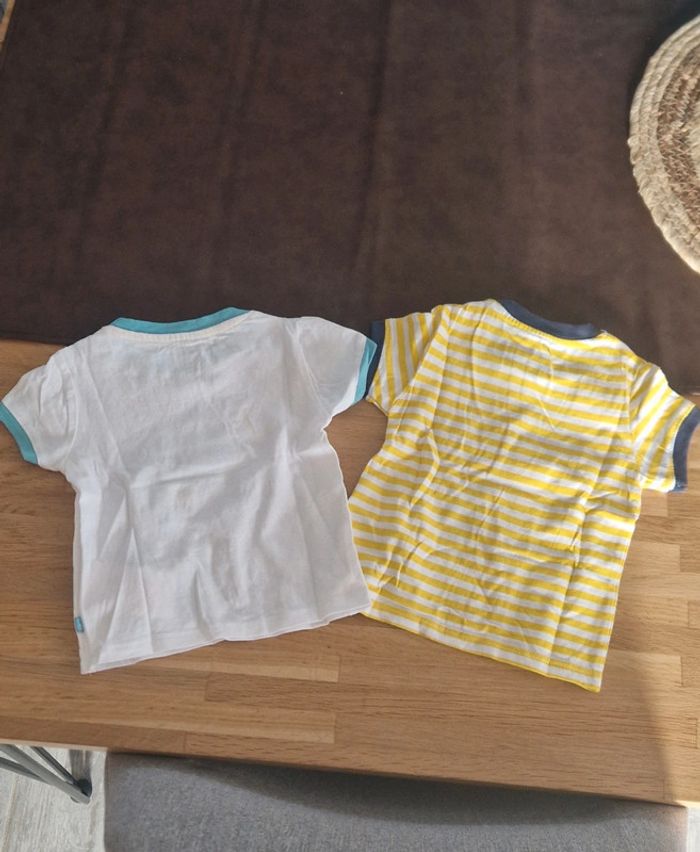 Lot de 2 t-shirts MC Obaïbi 3 mois neufs - photo numéro 6