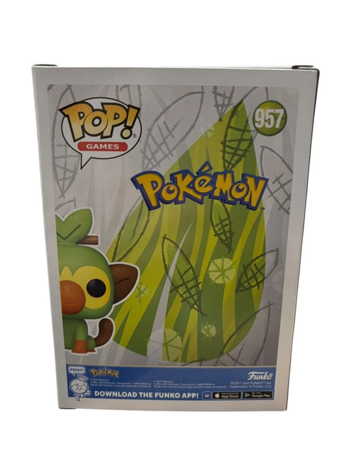 Figurine Funko Pop Pokémon Ouistempo / Grookey numéro 957 neuf - photo numéro 2