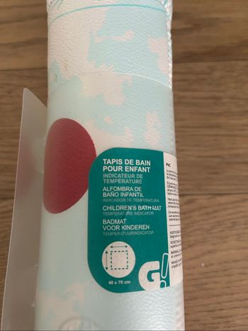 Tapis de bain enfant