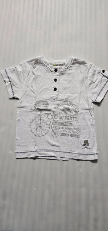 Lot de 2 t-shirts manches courtes orchestra 2 ans