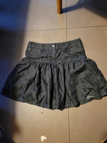 Jupe à volants 45 cm taille 38 camaieu