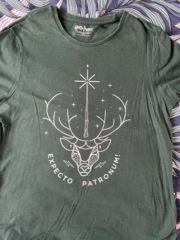 TEE shirt Harry potter expecto patronum taille L