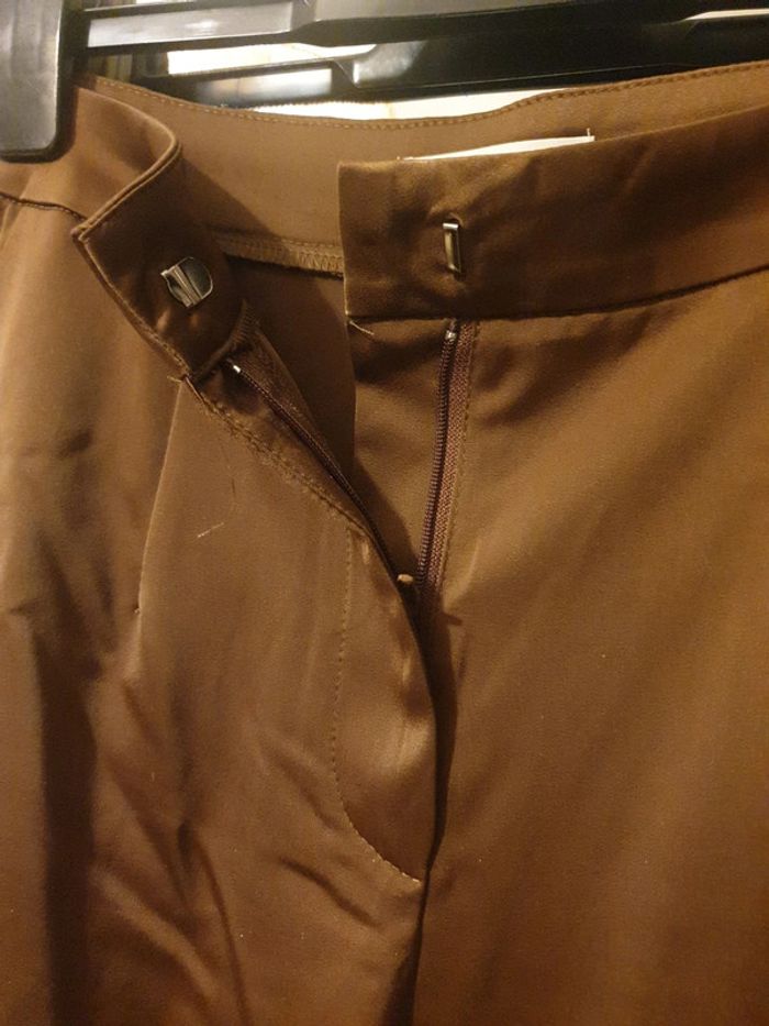 Ensemble blazer court et pantalon satiné - photo numéro 11