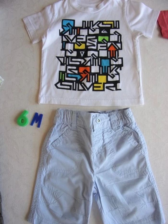 Lot 3 ensembles - garçon 6 mois - photo numéro 3