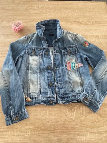 Veste en jean ikks 10 ans