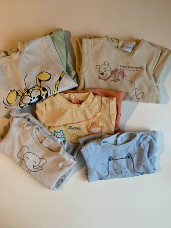Lot 5 pyjamas - 3 mois - marques variées
