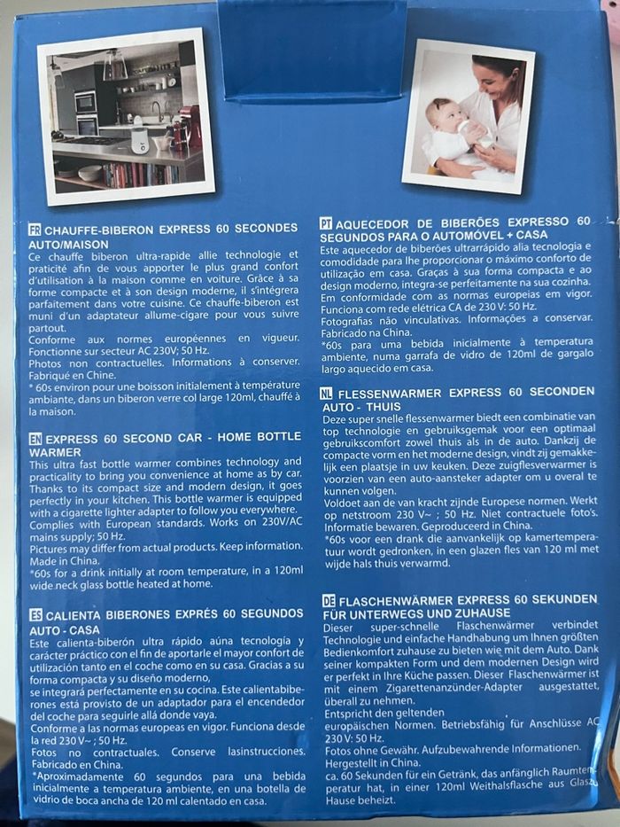 Chauffe biberon - photo numéro 3