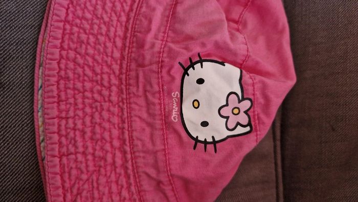 Chapeaux bob rose fille hello kitty - photo numéro 3