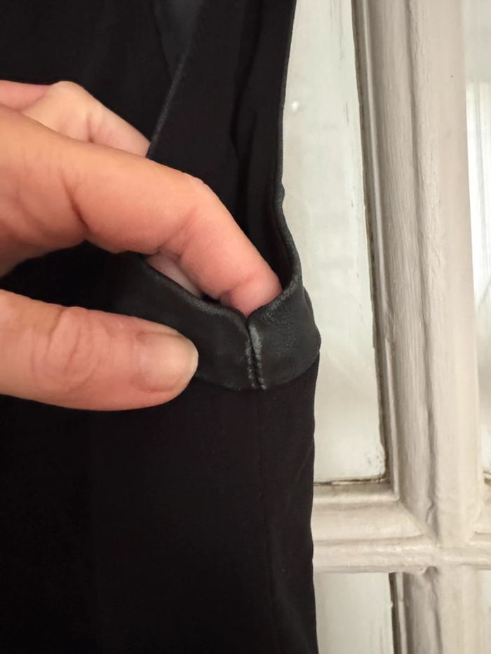 Robe avec du cuir the Kooples Taille 36 - photo numéro 7