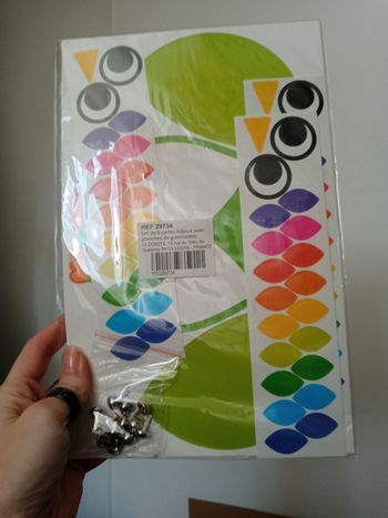 Kit plusieurs hibou en gommettes 