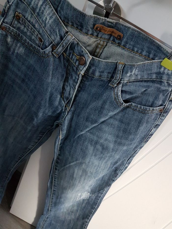 Jean évasé jennyfer taille 36 - photo numéro 4