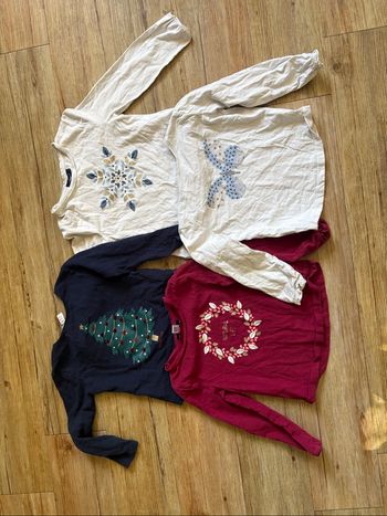 Lot 4 t shirt 4 ans okaidi