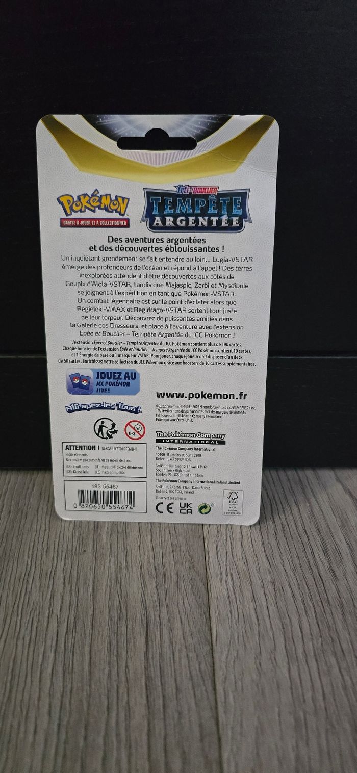 Pokemon booster tempete argentée - photo numéro 2