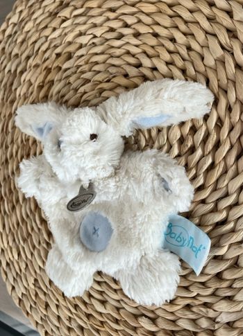 Doudou lapin baby nat