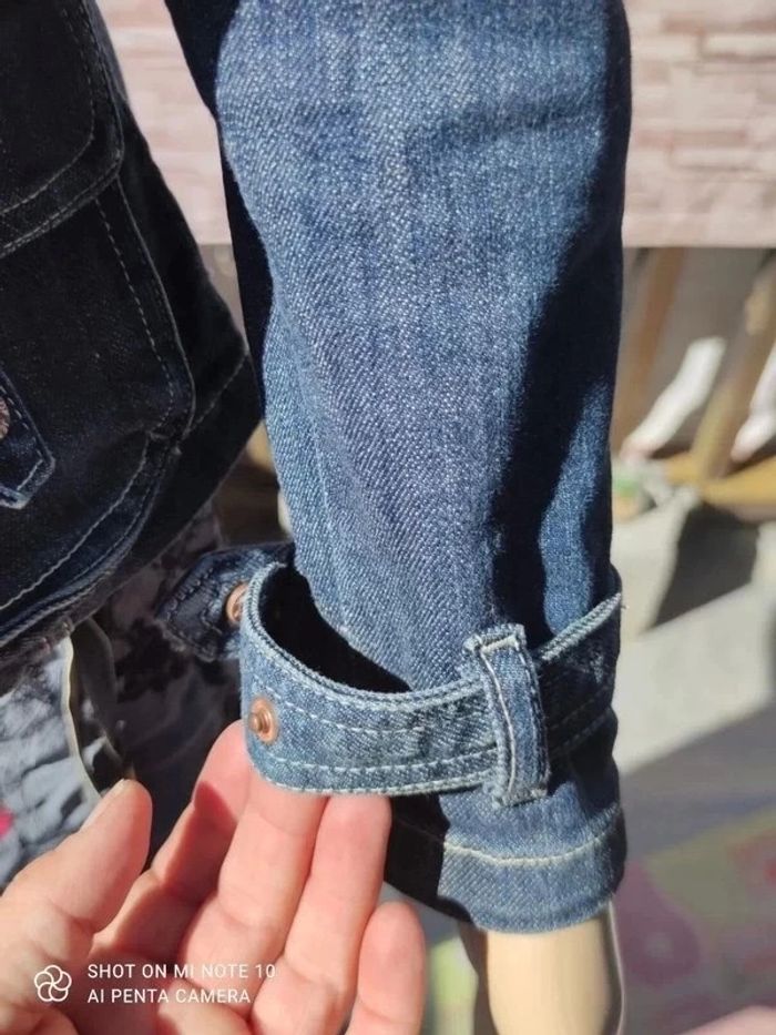 VINTAGe l’éternelle veste jean multi poches - photo numéro 7