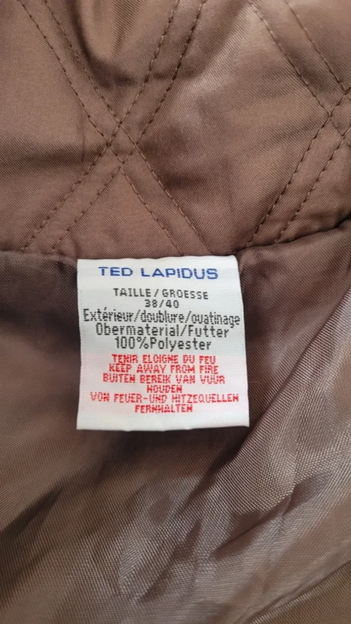 Veste ted lapidus 38/40 femme - photo numéro 3
