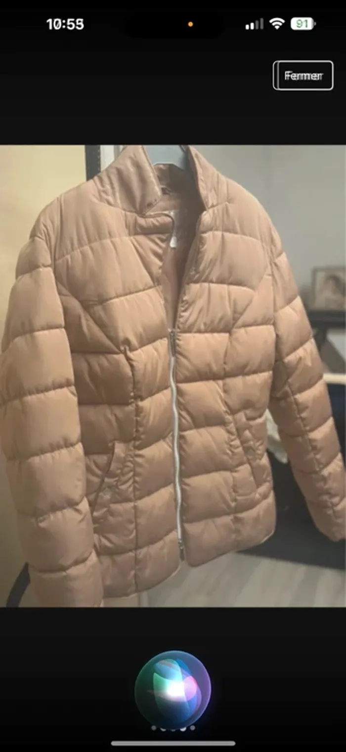 Doudoune Bonprix femme taille 42 – Beige camel, neuve sans étiquette