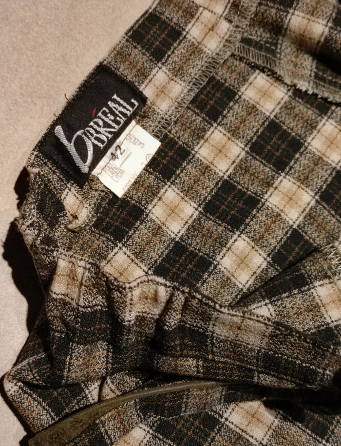 Pantalon à carreaux Breal - photo numéro 3