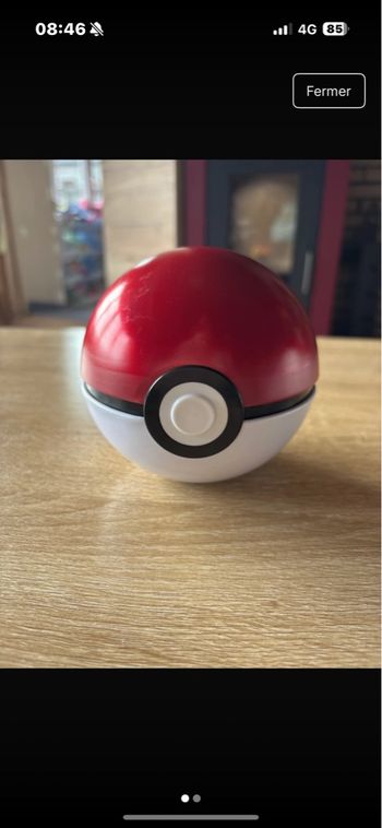 Lot de 4 ball Pokémon 