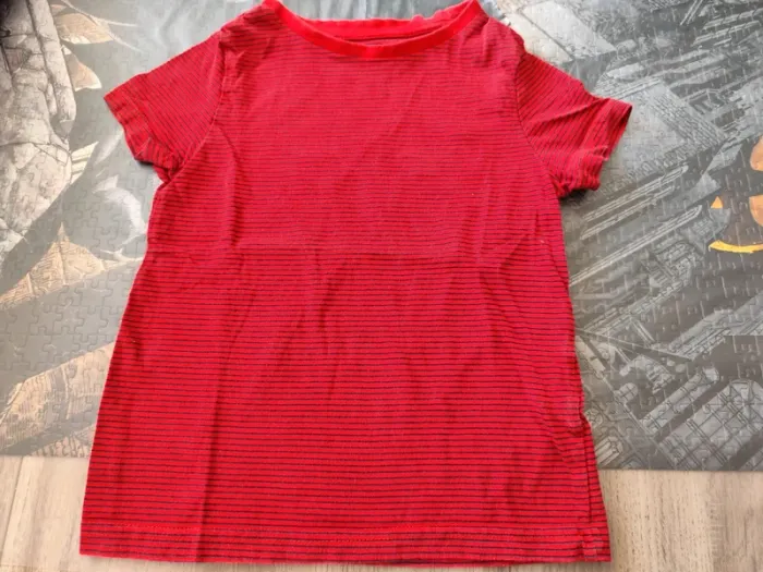 Tee-shirt manches courtes 5 ans rouge
