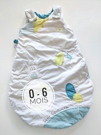 Gigoteuse / turbulette hiver Sauthon Patachon 0-6 mois