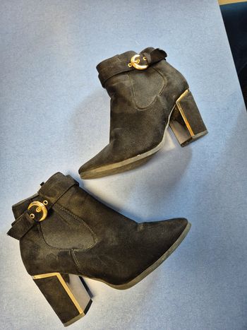 Bottine femme taille 38 noir