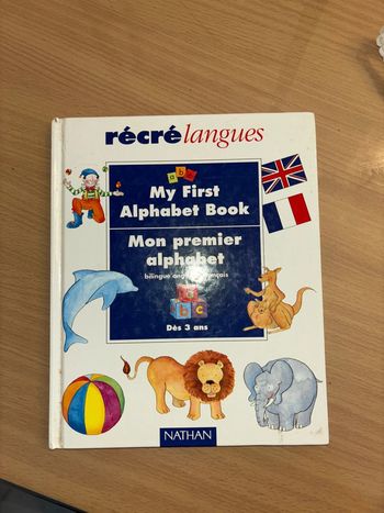 Livre My first alphabet book anglais français