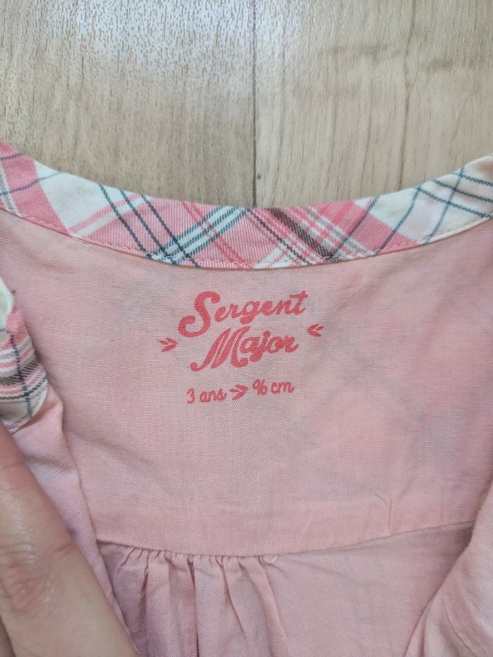 Robe rose Sergent Major 3 ans - photo numéro 5
