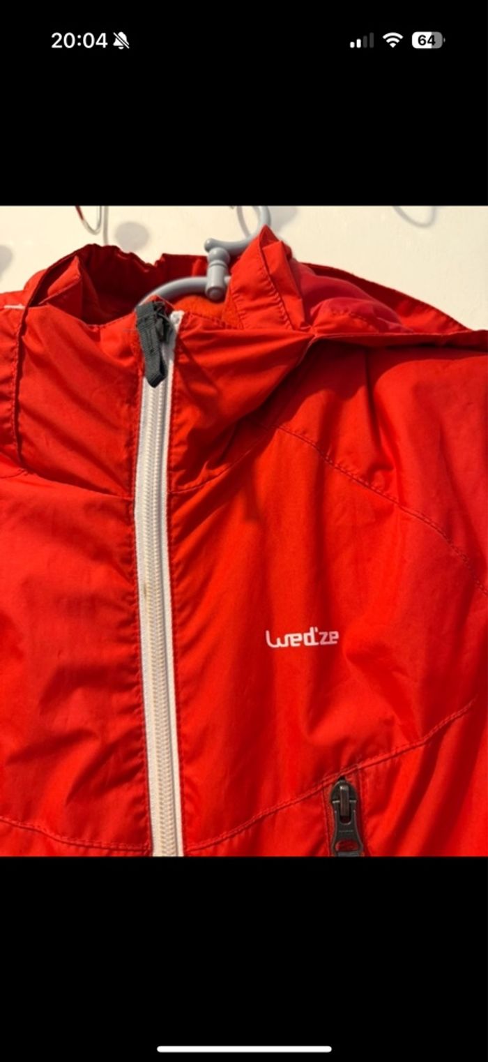 Combinaison de ski rouge 12 ans décathlon wedze - photo numéro 3