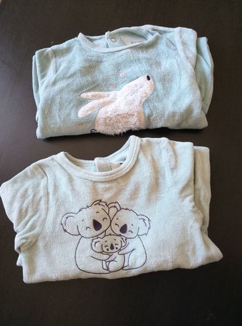 2 pyjamas 6mois