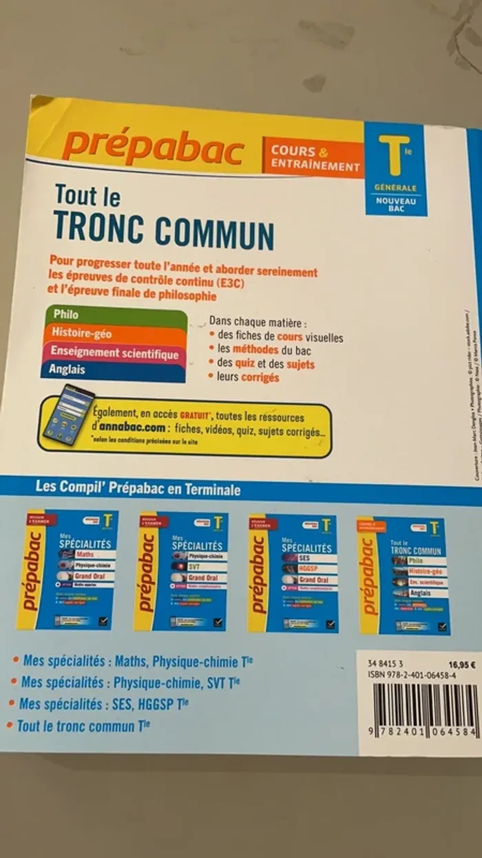 Prépa Bac tronc commun - photo numéro 2