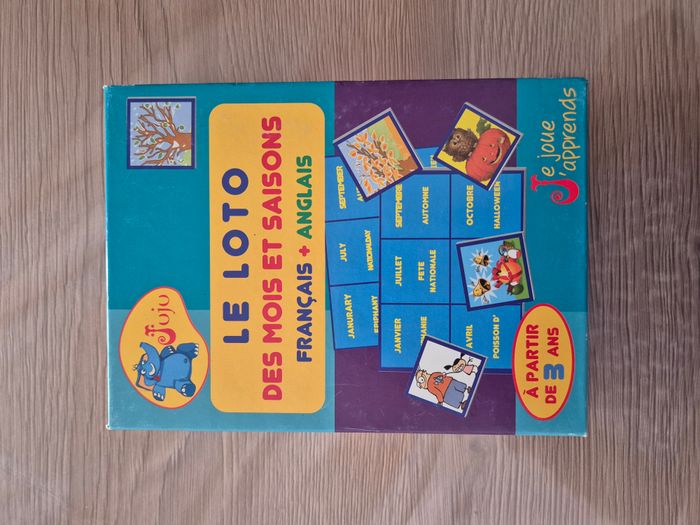 Jeu Loto JUJU 🎲 Très bon état / Complet - photo numéro 3