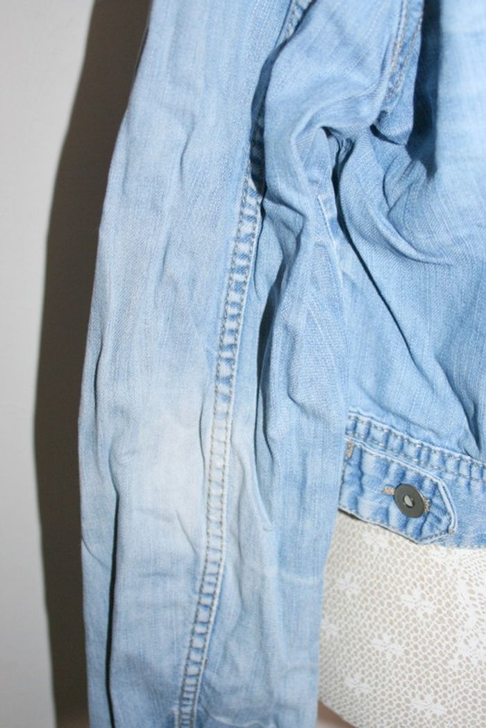 Veste en jeans Camaïeu taille petit 46 - photo numéro 4