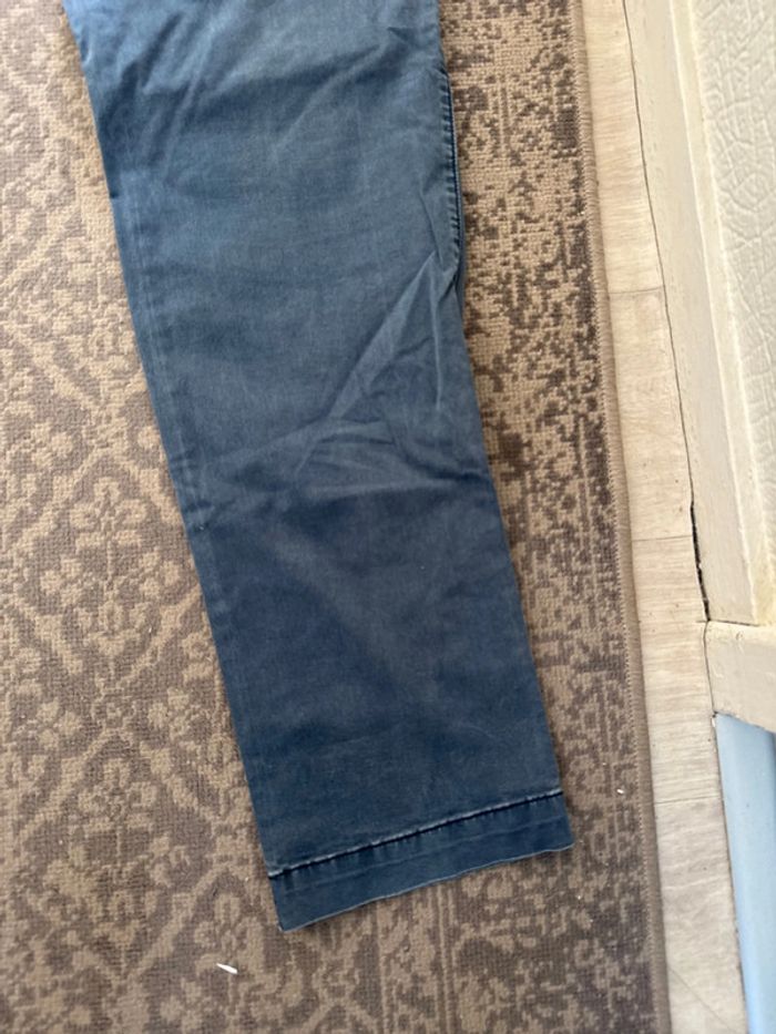 Chinos bleu délavé Cap – W36 L34 – Bon état - photo numéro 11