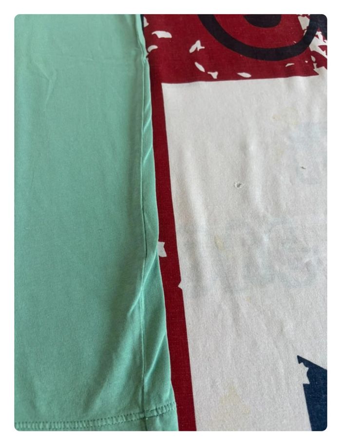 T-shirt Stone Island Junior xs vert pomme imprimé - photo numéro 7