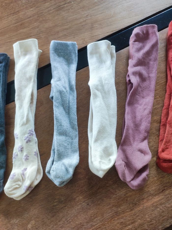 7 paires de collant 0-3 mois - photo numéro 4