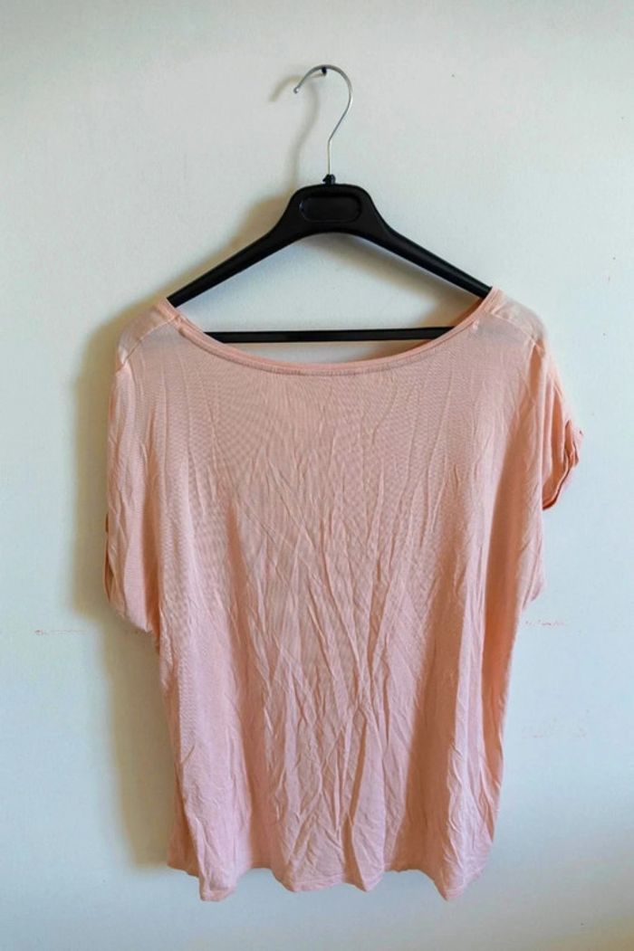 C50 t-shirt rose Camaïeu 42 - photo numéro 2